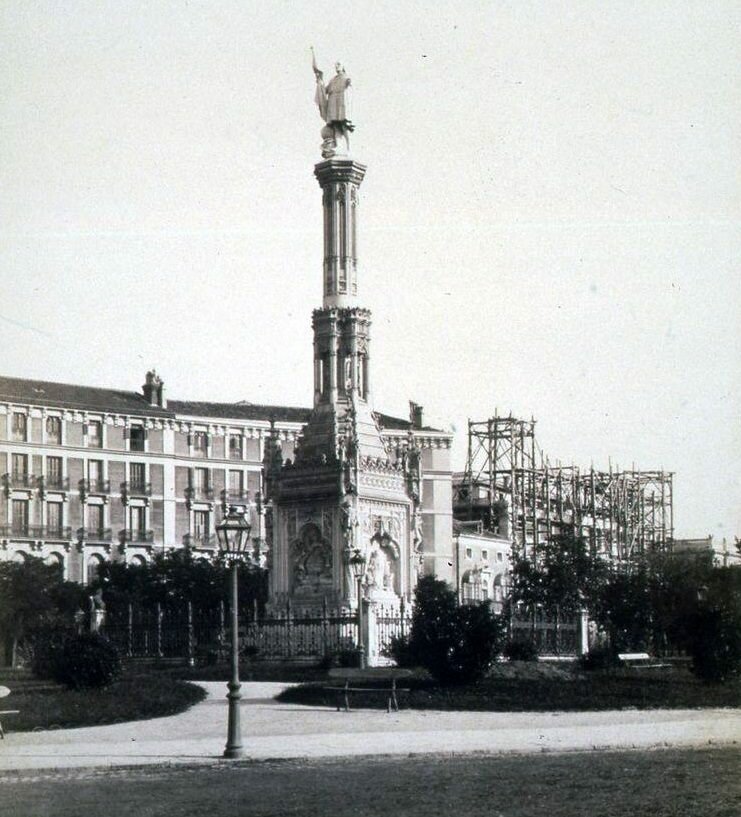 monumento a cristobal colon madrid 1890
