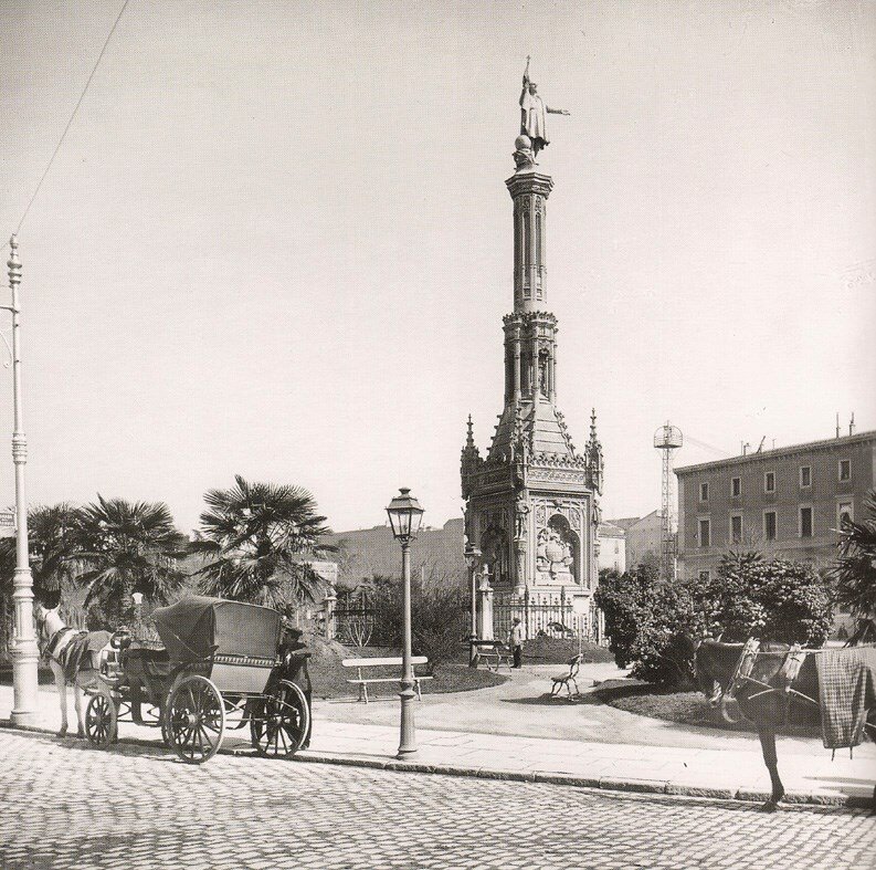 plaza de colon madrid 1906